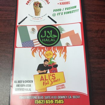 Fatima's Grill - So many options. I have to come back to try all the options :) - Mediterranean Near Me - Downey, California