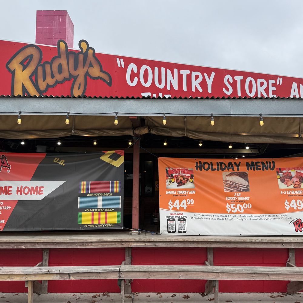 Rudy's honors veterans