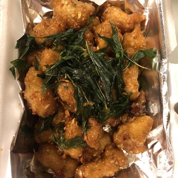 Thai Square Restaurant - Crispy Squid With Basil - Thai Near Me - Arlington, Virginia Thai Square Restaurant - Crispy Squid With Basil - Thai Near Me - Arlington, Virginia
