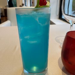 Restaurante Ventanas - Blue Lagoon - very refreshing drink