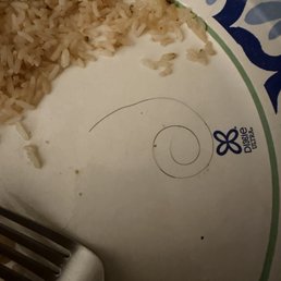 There was a hair in my food tonight! Absolutely disgusting! There was a hair in my food tonight! Absolutely disgusting!