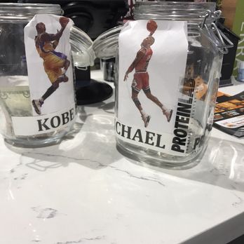 Protein Lab - Kobe vs Jordan tip jars - Juice Bars & Smoothies Near Me - Brea, California Protein Lab - Kobe vs Jordan tip jars - Juice Bars & Smoothies Near Me - Brea, California