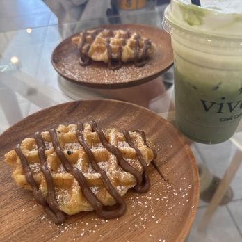 Vivot Craft Cafe - nutella croffle - Bubble Tea Near Me - Fullerton, California