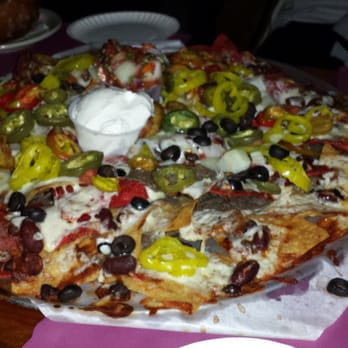 The Loft Tavern - Nacho portion is huge. - Bars Near Me - Ludlow, Vermont