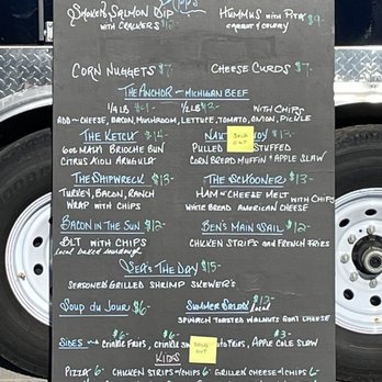 Ketch 22 - The menu - Food Trucks Near Me