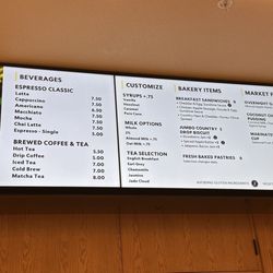 National Geographic Cafeteria - Menu