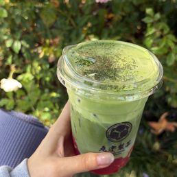 Matcha Latte Hokkaido Cream Top Matcha Latte Hokkaido Cream Top