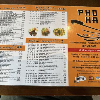 Pho Ha Saigon - Menu - Vietnamese Near Me - Philadelphia, Pennsylvania Pho Ha Saigon - Menu - Vietnamese Near Me - Philadelphia, Pennsylvania
