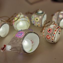 Wicked Rae's - Christmas ornament workshop at youth birthday party!