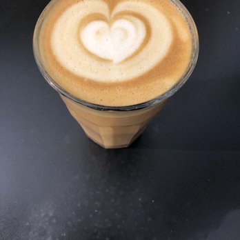 Everyday Eatery - Rose latte with oat milk. Their rose syrup is housemade and SO GOOD! - Cafes Near Me - Irvine, California