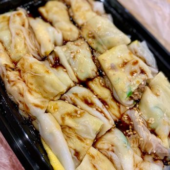 Joe's Steam Rice Roll - Signature Steam Rice Roll - Dim Sum Near Me - Flushing, New York