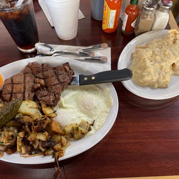 Rodeo Cafe - Ribeye Breakfast - Cafes Near Me - Rancho Cucamonga, California