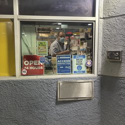 Exxon World Oil - I'd rather call the cops than help out my customers . When it's a choice between licking razorblades or coming here? It's a toss up.
