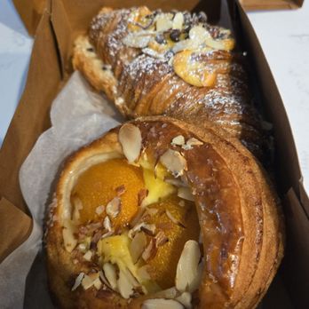 Chaupain Bakery - Apricot Danish and the Chocolate Elfroy Croissant - Bakeries Near Me - San Clemente, California