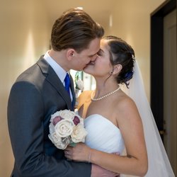 Saeed Fardin Photography - I love that he caught us smiling right before our kiss!