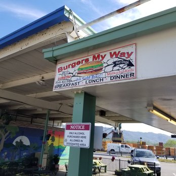 Burger My Way - Signage. - Burgers Near Me - Hopland, California Burger My Way - Signage. - Burgers Near Me - Hopland, California