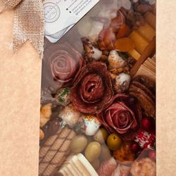The Beauty of Charcuterie - A beautiful charcuterie box i had brought to an even I attended