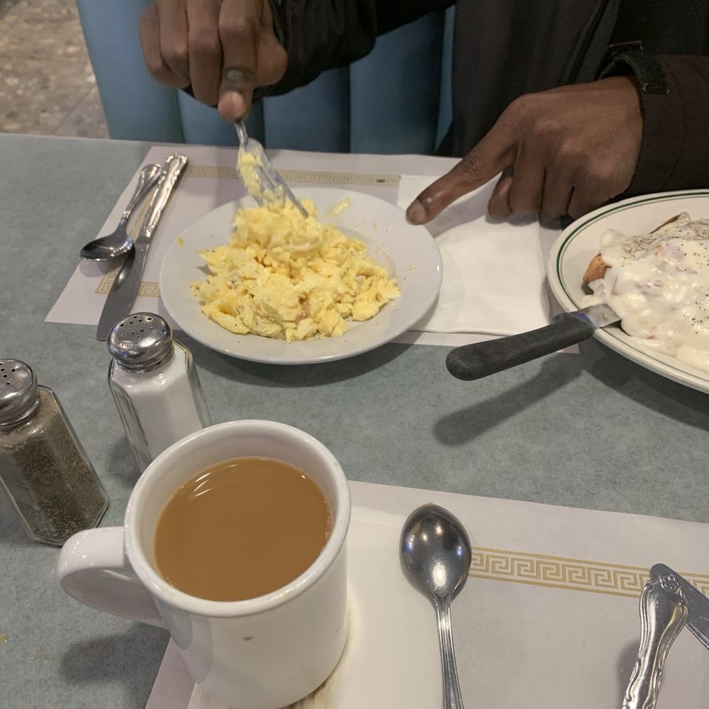 Cosmos Restaurant - a plate of food and a cup of coffee - Diners Near Me - Wilmington, Delaware Cosmos Restaurant - a plate of food and a cup of coffee - Diners Near Me - Wilmington, Delaware