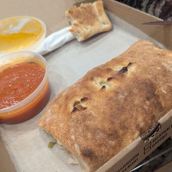 Panchos Pizza - Stromboli (calzone) - Pizza Near Me - Milford, Connecticut Panchos Pizza - Stromboli (calzone) - Pizza Near Me - Milford, Connecticut