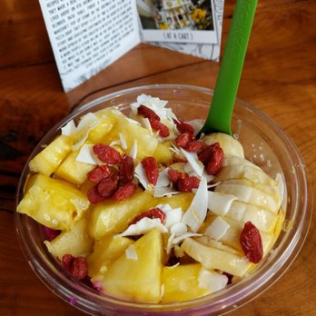 Playa Bowls - Goji Bowl (cool, refreshing) - Juice Bars & Smoothies Near Me - Newtown, Pennsylvania Playa Bowls - Goji Bowl (cool, refreshing) - Juice Bars & Smoothies Near Me - Newtown, Pennsylvania