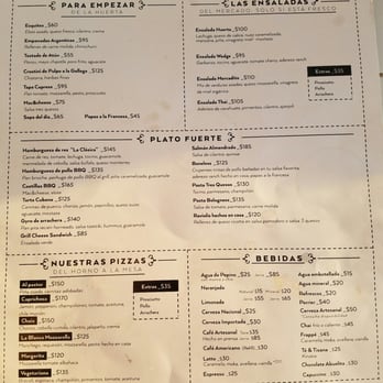 Lola - The menu - Mediterranean Near Me - Los Mochis, SIN
