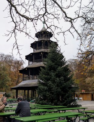 Biergarten am Chinesischen Turm by null