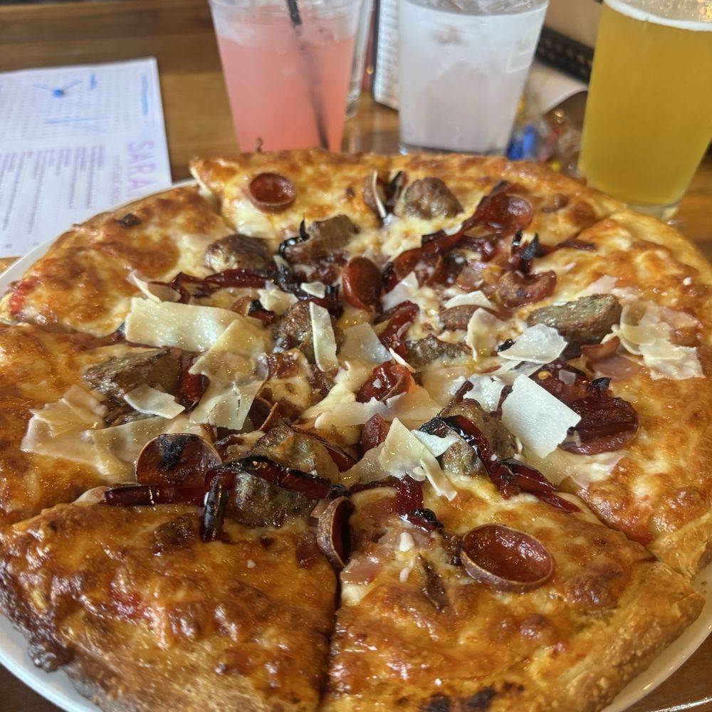 Saranac Public House - Meat Livers pizza... Delish!!!! - Pubs Near Me - Spokane, Washington Saranac Public House - Meat Livers pizza... Delish!!!! - Pubs Near Me - Spokane, Washington