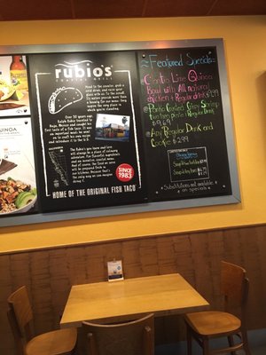 Menu photo 3 Rubio's Coastal Grill San Diego, CA Menu photo 3 Rubio's Coastal Grill San Diego, CA