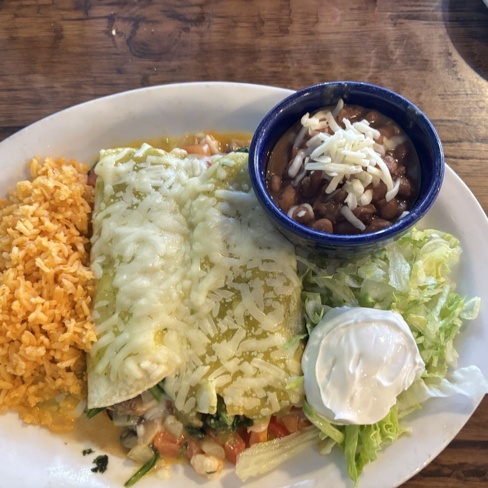 Vallarta Grill Jackson - Shrimp and spinach enchiladas will definitely have this again! - Mexican Near Me - Jackson, California Vallarta Grill Jackson - Shrimp and spinach enchiladas will definitely have this again! - Mexican Near Me - Jackson, California
