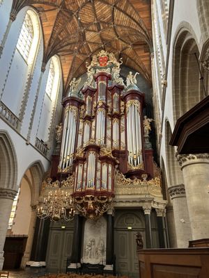 The St. Bavo Church in Haarlem by null