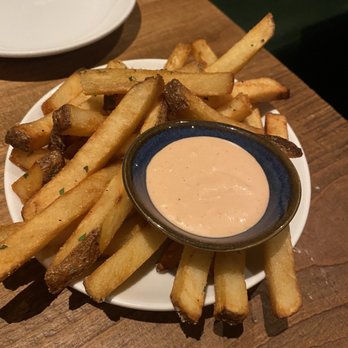 Prime Table - Fries with Russian dressing, amazing - Steakhouses Near Me - Stockton, California Prime Table - Fries with Russian dressing, amazing - Steakhouses Near Me - Stockton, California