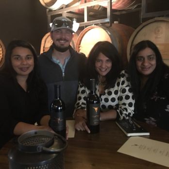James Cole Winery - The amazing Canadian wine connoisseur KYLE and us. - Wineries Near Me - Napa, California