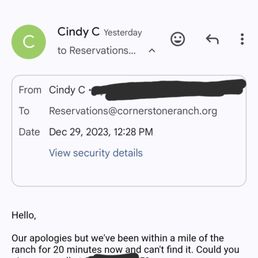 Emailed as well, with no reply in over 24 hours.