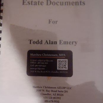 Matthew Christensen- AZLDP - Copy of finished trust - Notaries Near Me - Chandler, Arizona Matthew Christensen- AZLDP - Copy of finished trust - Notaries Near Me - Chandler, Arizona