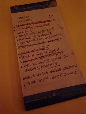 Menu photo 1 Aux Deux Amis Paris, 75