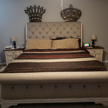 Ashley Store - The bed we purchased on the day we got it - Furniture Stores Near Me - Greenwood, Indiana Ashley Store - The bed we purchased on the day we got it - Furniture Stores Near Me - Greenwood, Indiana