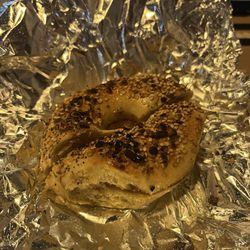 Jake's Bagels - Everything bagel double toasted