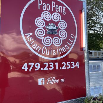 Pao Peng Asian Cuisines - Outside - Food Trucks Near Me - Springdale, Arkansas