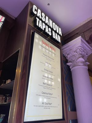 Menu photo 1 Casanova Las Vegas, NV Menu photo 1 Casanova Las Vegas, NV