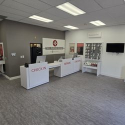 Wide shot of our lobby.