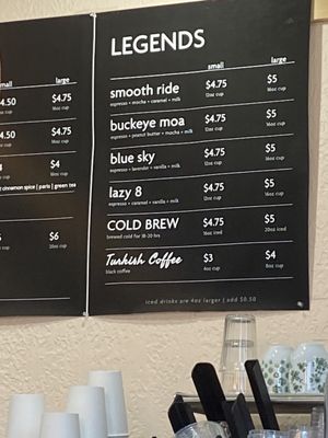 Menu photo 2 Espresso Air Westerville, OH