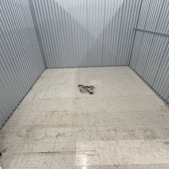 Extra Space Storage - Mouse poop all swept up after we cleaned out our unit. - Self Storage Near Me - Niagara Falls, New York