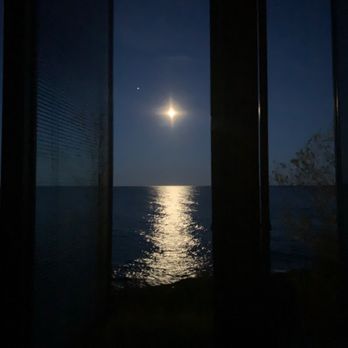 Bluefin Bay on Lake Superior - This is the view of the moonrise from my condo at Bluefin Bay. - Hotels Near Me - Tofte, Minnesota Bluefin Bay on Lake Superior - This is the view of the moonrise from my condo at Bluefin Bay. - Hotels Near Me - Tofte, Minnesota