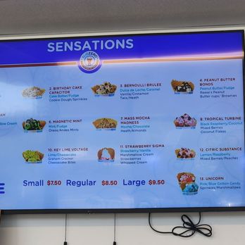 Sub Zero Creamery - They give some recommendations,  which can be used to give you ideas - Ice Cream & Frozen Yogurt Near Me - Simi Valley, California