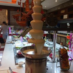 Asien Palast - White chocolate fondue