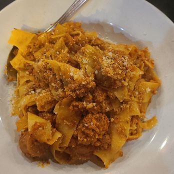 Sammy's Trattoria - Papardelle with sausage added - Italian Near Me - Baltimore, Maryland Sammy's Trattoria - Papardelle with sausage added - Italian Near Me - Baltimore, Maryland