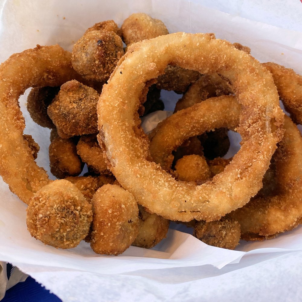 Kidd Valley - Walla Walla ORings and fried mushrooms. Delightful. - Fast Food Near Me - Seattle, Washington Kidd Valley - Walla Walla ORings and fried mushrooms. Delightful. - Fast Food Near Me - Seattle, Washington
