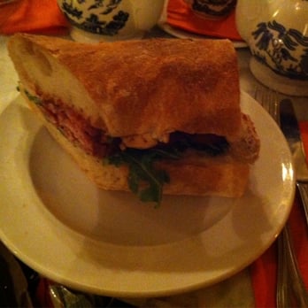 Le Petit Parisien - Gigantic chicken and bacon delicious sandwich - Coffee & Tea Near Me - Dublin, D