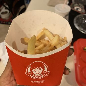 Wendy's - Small fry that I ate a few (or more) from already - Fast Food Near Me - Stafford, Virginia