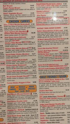 Menu photo 5 Himalaya Restaurant Houston, TX